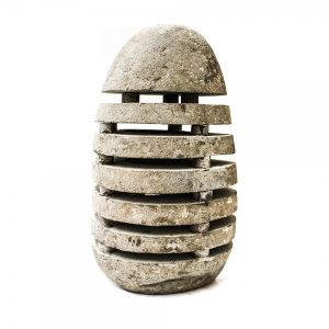 Lámpara de Piedra de Río (Chica)