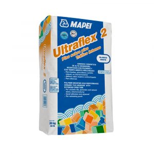 Adhesivo para pisos porcelánicos Ultraflex 2 Mapei