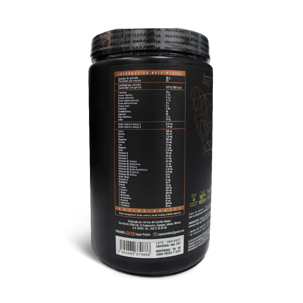 Jaguar protein con café 1,000g - Tienda Nación Digital Jaguar protein cafe 1000g