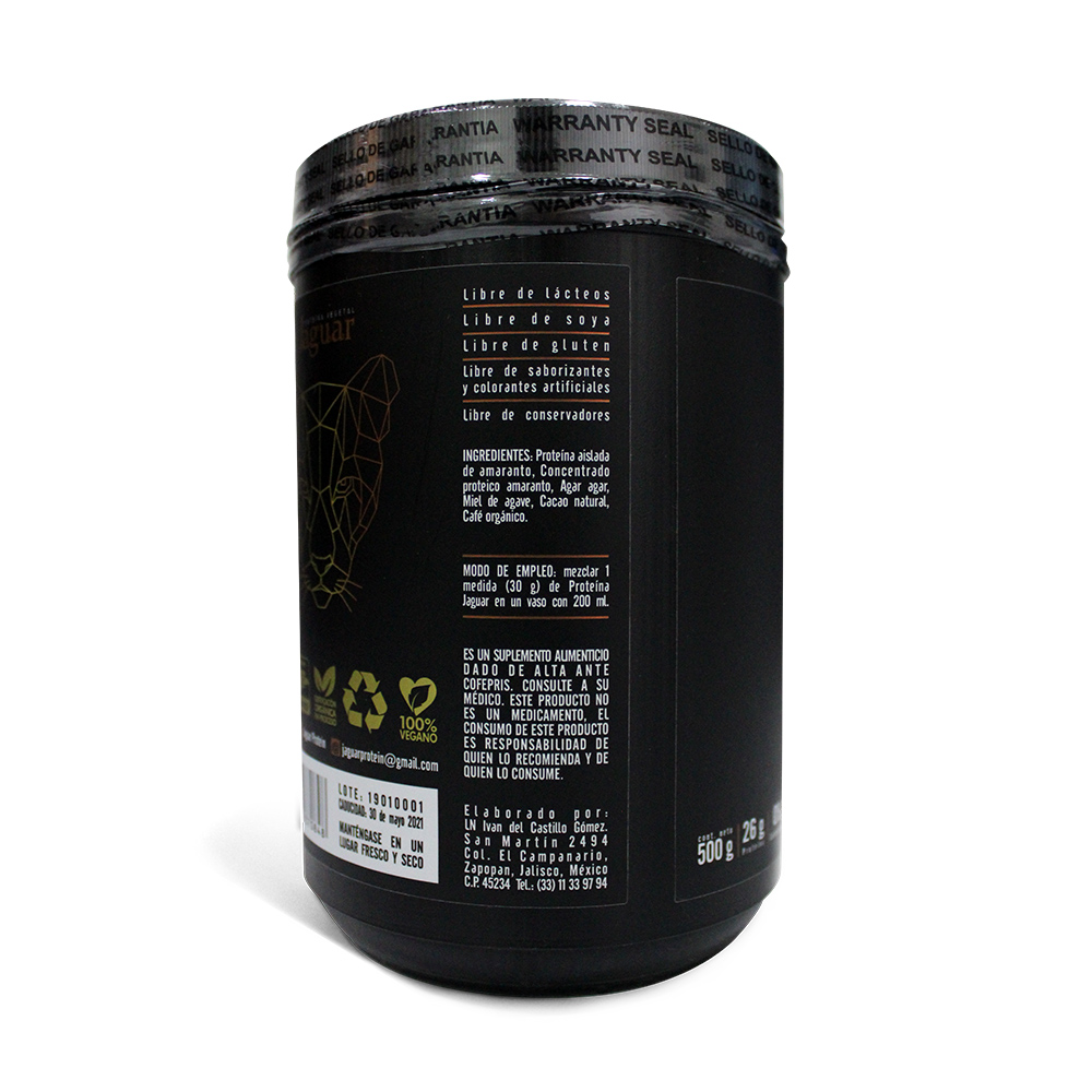 Jaguar protein con café 500g - Tienda Nación Digital Jaguar protein cafe 500g