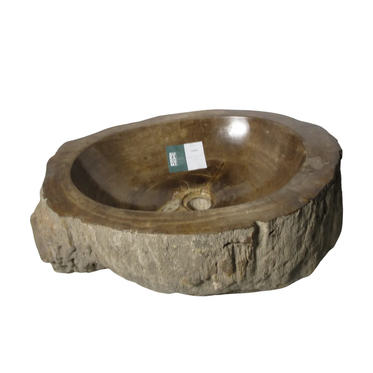 Ovalin de Madera Petrificada (Grande) 049MP-5060-3-320 - Tienda Nación Digital Ovalin de Madera Petrificada (Grande) 049MP-5060-3-320 - Image 2