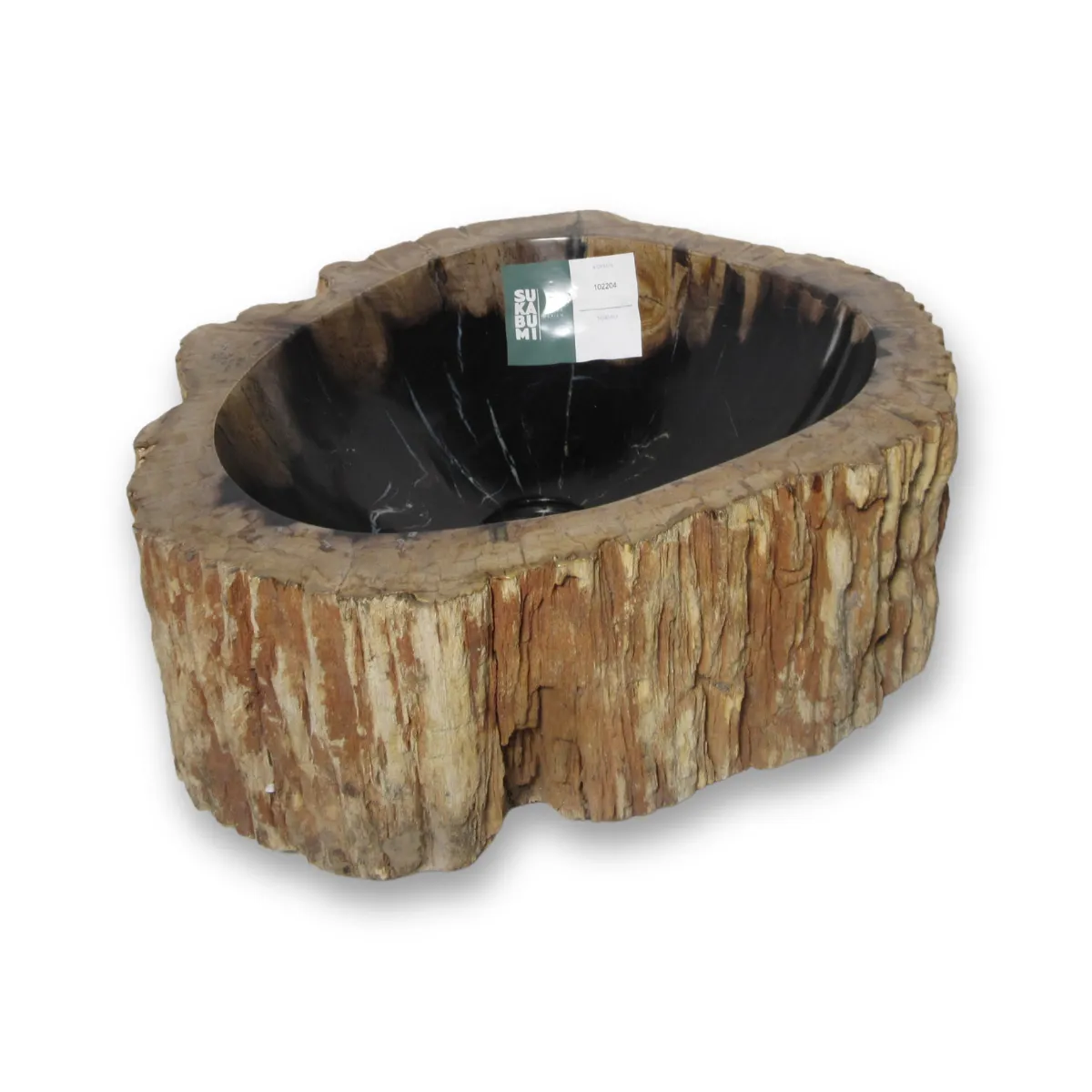 Ovalin de Madera Petrificada Fondo Negro (Mediano) 175MP-2-4050-2-322 - Tienda Nación Digital Ovalin de Madera Petrificada Fondo Negro (Mediano) 175MP-2-4050-2-322 - Image 3