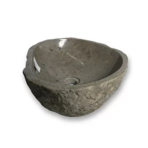 Ovalin de Piedra de Río (Extra grande) 034OV-4-308